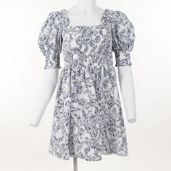1.state Women's Puff Sleeve Mini Dress - Picture 2 of 5